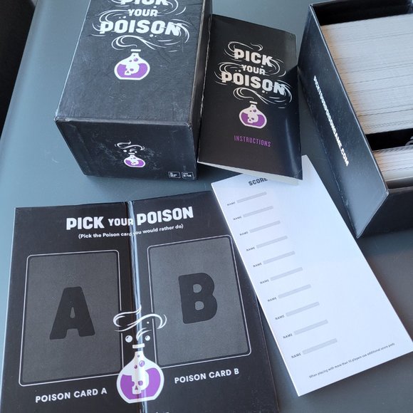 Pick your Poison Family Edition Card Game - Picture 3 of 3